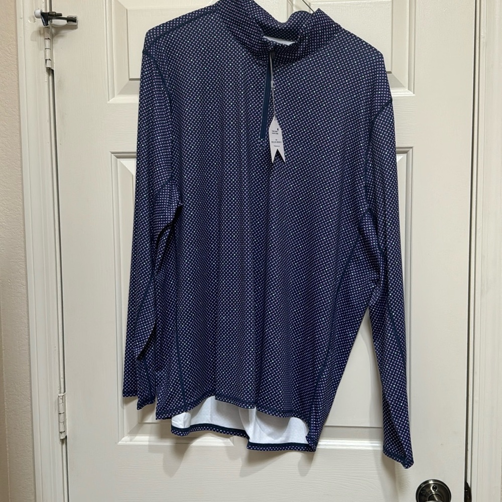 1764 Men’s 1/4 zip pull over Size 2XL